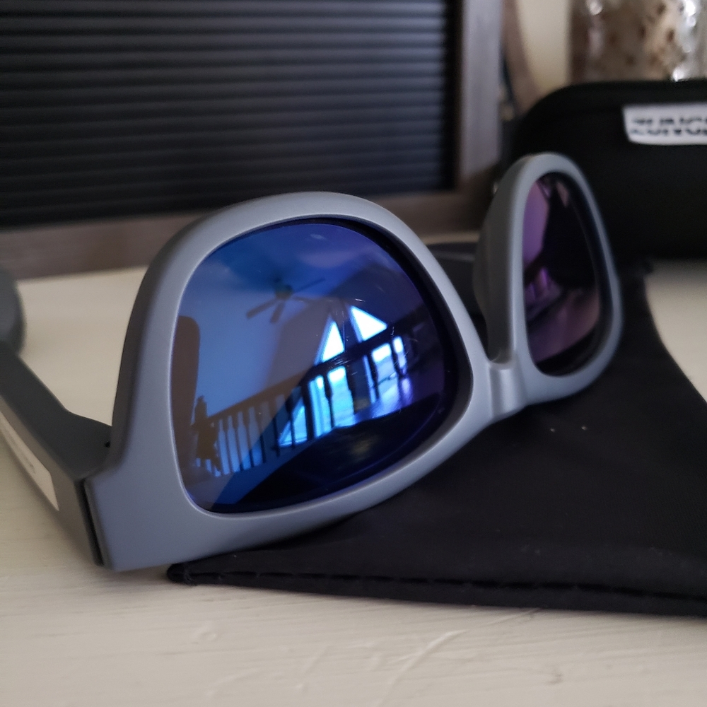 Zungle Panther Gray X Oasis Blue music sunglasses